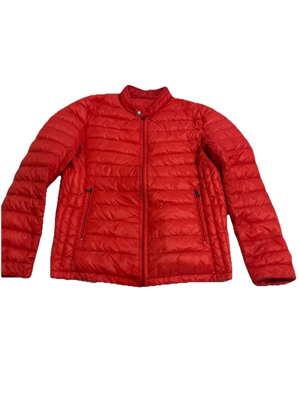 Goldlion Womens Packable Lightweight Red Puffer Jacket  Size L